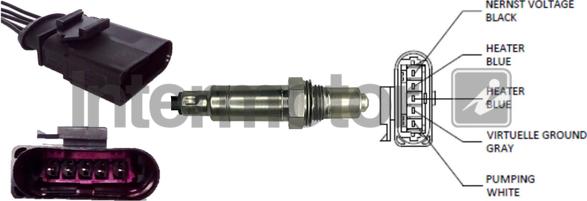 INTERMOTOR 65189 - Лямбда-зонд, датчик кислорода abcparts.ee