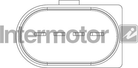 INTERMOTOR 19489 - Датчик потока, массы воздуха abcparts.ee