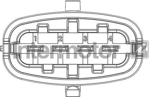 INTERMOTOR 19659-M - Датчик потока, массы воздуха abcparts.ee