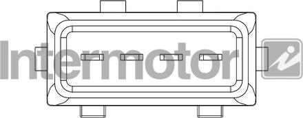INTERMOTOR 19657 - Датчик потока, массы воздуха abcparts.ee