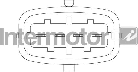 INTERMOTOR 19749 - Датчик потока, массы воздуха abcparts.ee