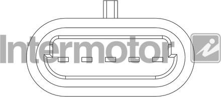 INTERMOTOR 19751 - Датчик потока, массы воздуха abcparts.ee