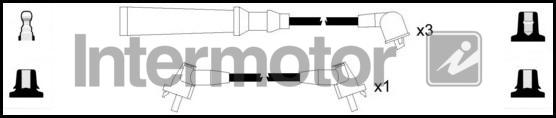 INTERMOTOR 76150 - Комплект проводов зажигания abcparts.ee