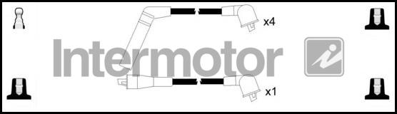 INTERMOTOR 73671 - Комплект проводов зажигания abcparts.ee