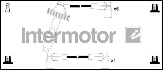 INTERMOTOR 73810 - Комплект проводов зажигания abcparts.ee