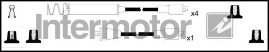 INTERMOTOR 73283 - Комплект проводов зажигания abcparts.ee