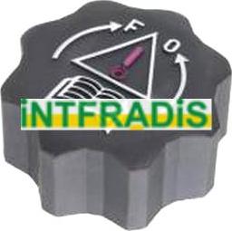 INTFRADIS 50.93BL - Крышка, резервуар охлаждающей жидкости abcparts.ee