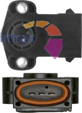 Intran Flotamex SD14037 - Датчик, положение педали акселератора abcparts.ee