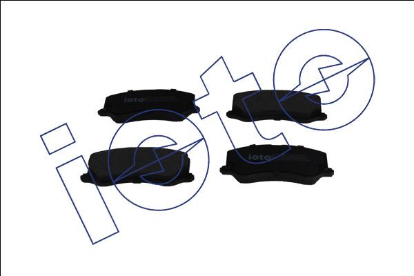 IOTO 10901-30202 - Тормозные колодки, дисковые, комплект abcparts.ee
