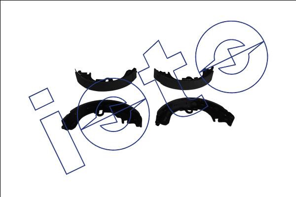 IOTO 10101-30203 - Комплект тормозных колодок, барабанные abcparts.ee