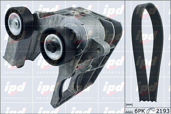 IPD 20-1866 - Поликлиновый ременный комплект abcparts.ee