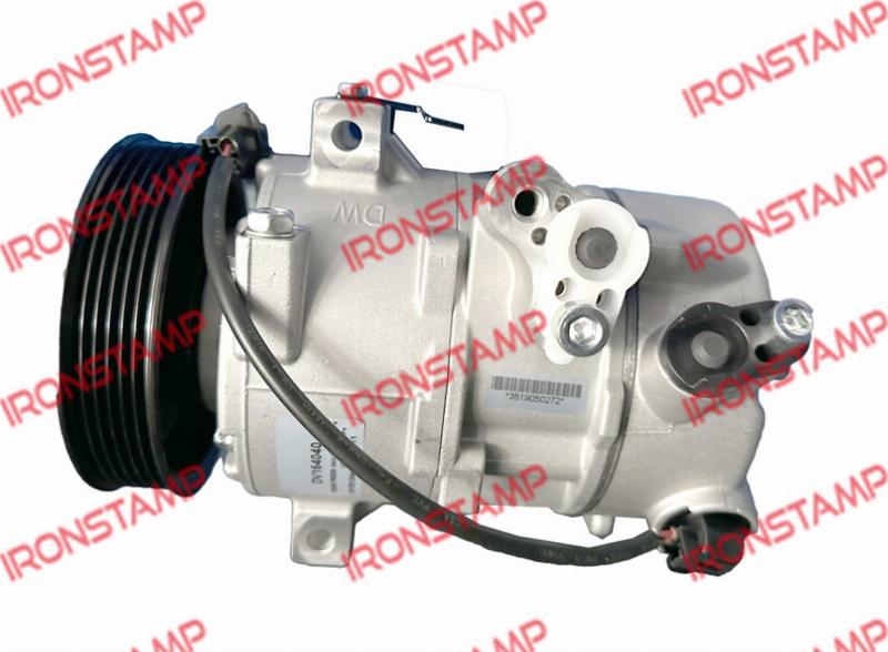 IRONSTAMP DV164040 - Компрессор кондиционера abcparts.ee