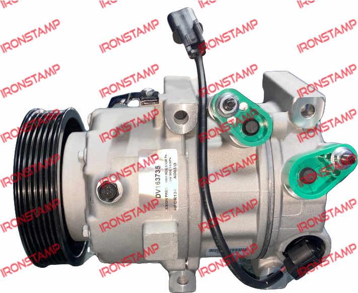 IRONSTAMP DV163735 - Компрессор кондиционера abcparts.ee