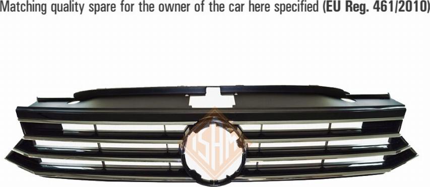 I.S.A.M. 0948510 - Решетка вентиляционная в бампере abcparts.ee