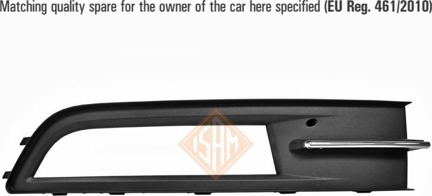 I.S.A.M. 0948764 - Решетка вентиляционная в бампере abcparts.ee