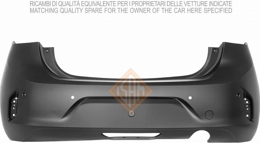 I.S.A.M. 0754125 - Буфер, бампер abcparts.ee