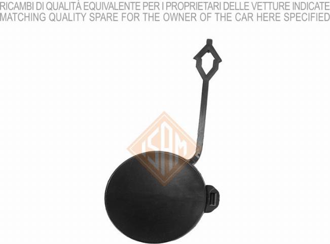 I.S.A.M. 0754811 - Покрытие буфера, прицепное обор abcparts.ee