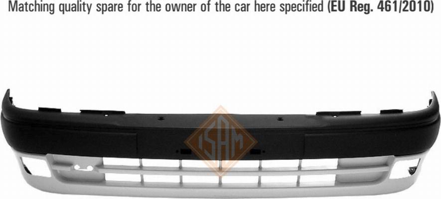 I.S.A.M. 0707112 - Буфер, бампер abcparts.ee