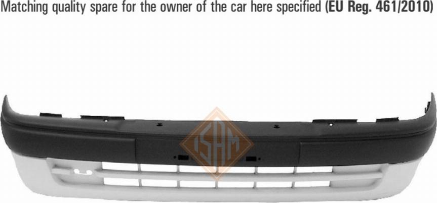 I.S.A.M. 0726111 - Буфер, бампер abcparts.ee