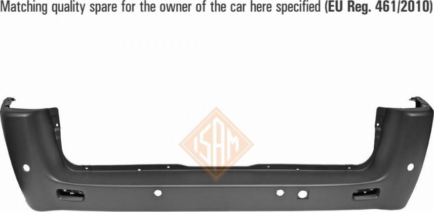I.S.A.M. 1315124 - Буфер, бампер abcparts.ee