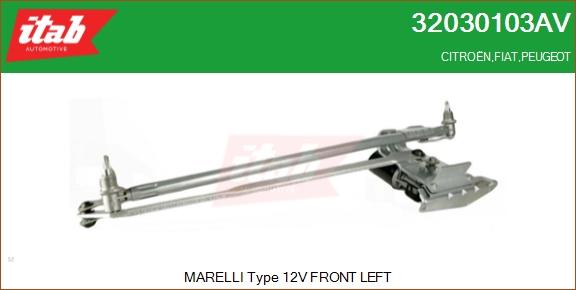 ITAB AUTOMOTIVE 32030103AV - Система очистки окон abcparts.ee