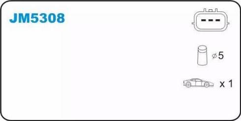 Janmor JM5308 - Катушка зажигания abcparts.ee