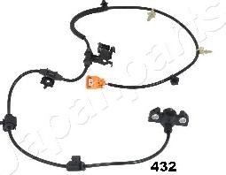 Japanparts ABS-432 - ABS датчик, частота вращения колеса abcparts.ee
