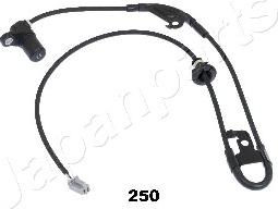 Japanparts ABS-250 - ABS датчик, частота вращения колеса abcparts.ee