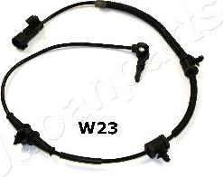 Japanparts ABS-W23 - ABS датчик, частота вращения колеса abcparts.ee