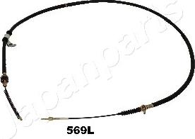 Japanparts BC-569L - Тросик, cтояночный тормоз abcparts.ee