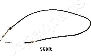 Japanparts BC-569R - Тросик, cтояночный тормоз abcparts.ee