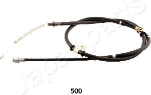 Japanparts BC-500 - Тросик, cтояночный тормоз abcparts.ee