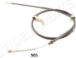Japanparts BC-501 - Тросик, cтояночный тормоз abcparts.ee