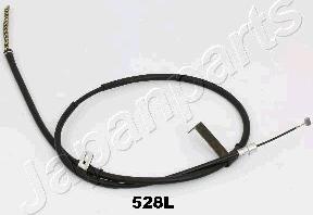 Japanparts BC-528L - Тросик, cтояночный тормоз abcparts.ee