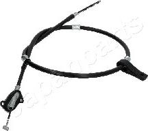 Japanparts BC-636L - Тросик, cтояночный тормоз abcparts.ee