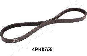 Japanparts DV-4PK0755 - Поликлиновой ремень abcparts.ee