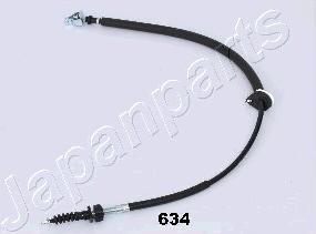 Japanparts GC-634 - Трос, управление сцеплением abcparts.ee