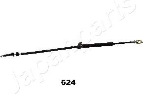 Japanparts GC-624 - Трос, управление сцеплением abcparts.ee