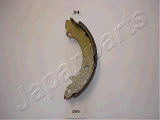 Japanparts GF-596AF - Комплект тормозных колодок, барабанные abcparts.ee
