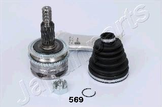 Japanparts GI-569 - Комплект ШРУСа, приводной вал, шарнир abcparts.ee