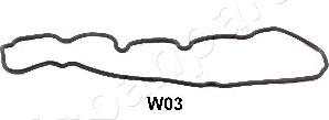 Japanparts GP-W03 - Прокладка, крышка головки цилиндра abcparts.ee