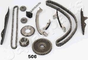 Japanparts KDK-506 - Комплект цепи привода распредвала abcparts.ee