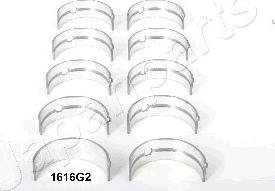 Japanparts MS1616G2 - Комплект подшипников коленчатого вала abcparts.ee
