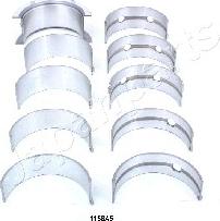Japanparts MS1158A5 - Комплект подшипников коленчатого вала abcparts.ee
