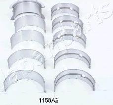 Japanparts MS1158A2 - Комплект подшипников коленчатого вала abcparts.ee