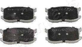 Japanparts PA-998AF - Тормозные колодки, дисковые, комплект abcparts.ee