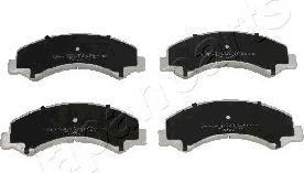 Japanparts PA-916AF - Тормозные колодки, дисковые, комплект abcparts.ee