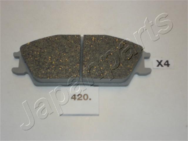 Japanparts PA-420AF - Тормозные колодки, дисковые, комплект abcparts.ee