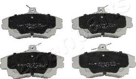 Japanparts PA-516AF - Тормозные колодки, дисковые, комплект abcparts.ee