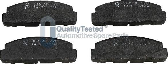 Japanparts PA604JM - Тормозные колодки, дисковые, комплект abcparts.ee